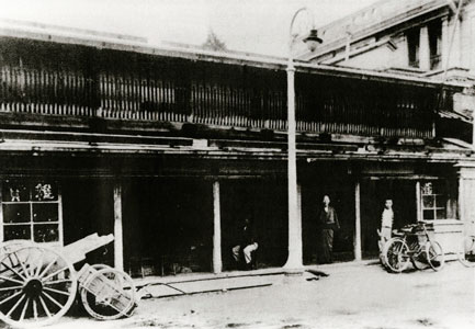 当時の下土手町店舗